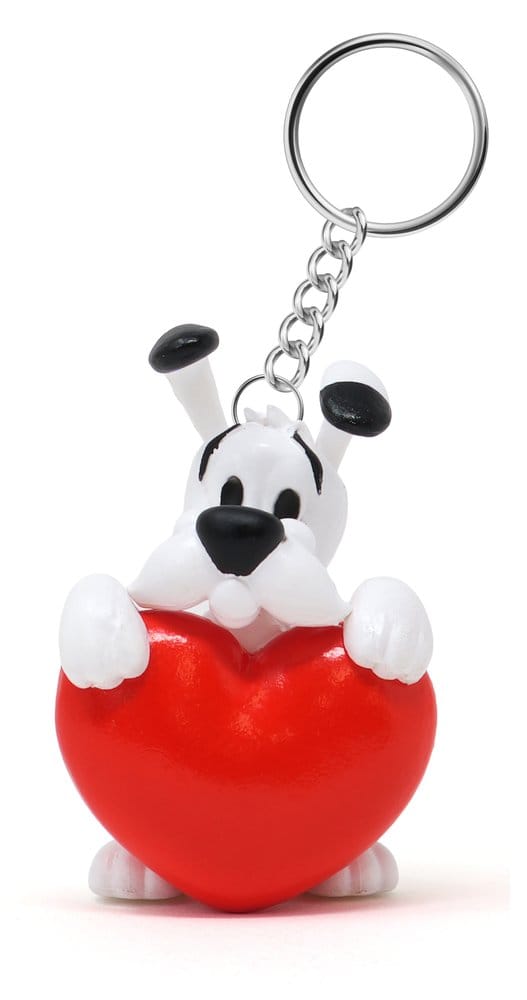 🧪 LAB | SU ORDINAZIONE Asterix Keychain Dogmatix Red Heart