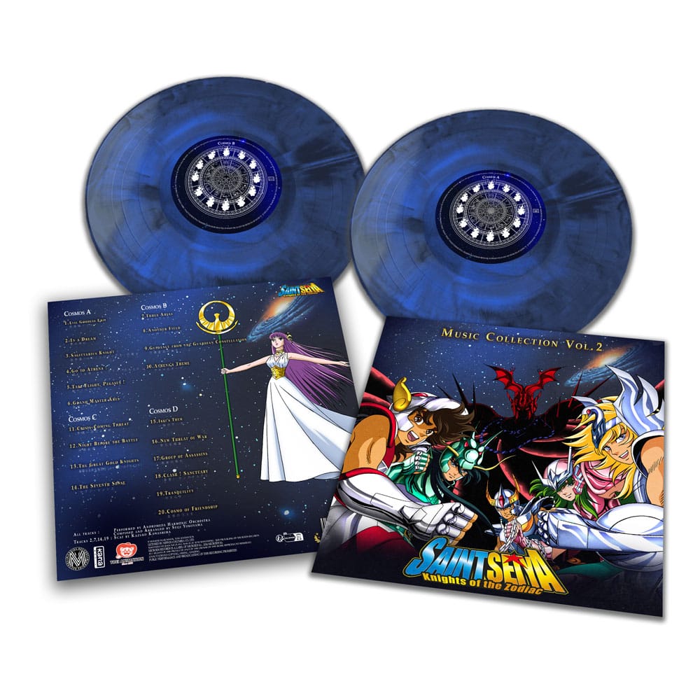 SU ORDINAZIONE Saint Seiya Music Collection Vinyl Vol. 2