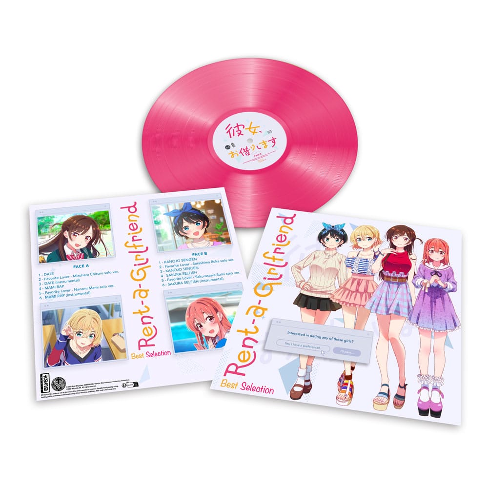 SU ORDINAZIONE Rent-a-Girlfriend Original Soundtrack Vinyl