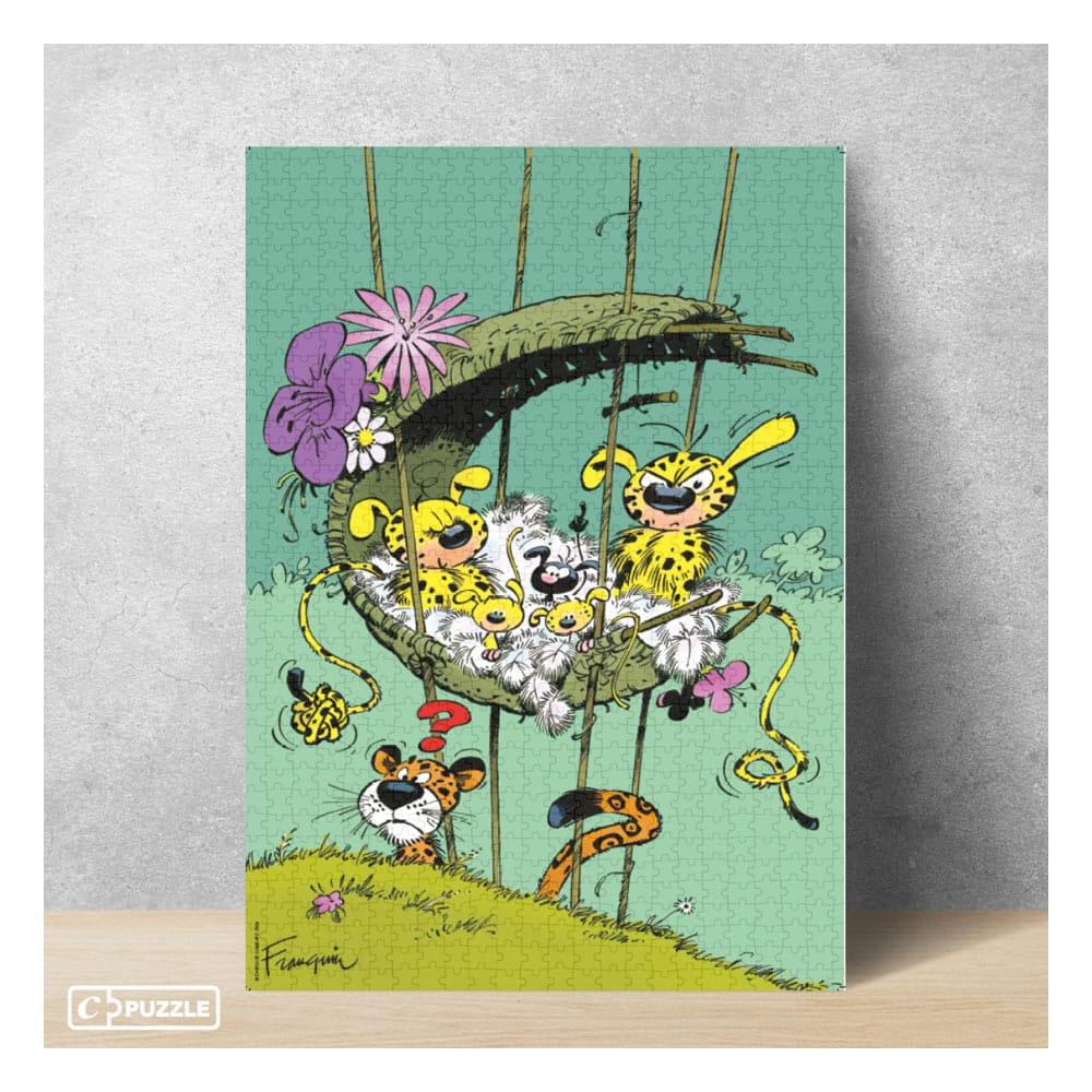 SU ORDINAZIONE Marsupilami: 1000-piece puzzle Marsupilami