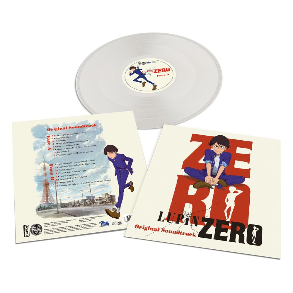 SU ORDINAZIONE Lupin Zero Best Selection Track Vinyl White