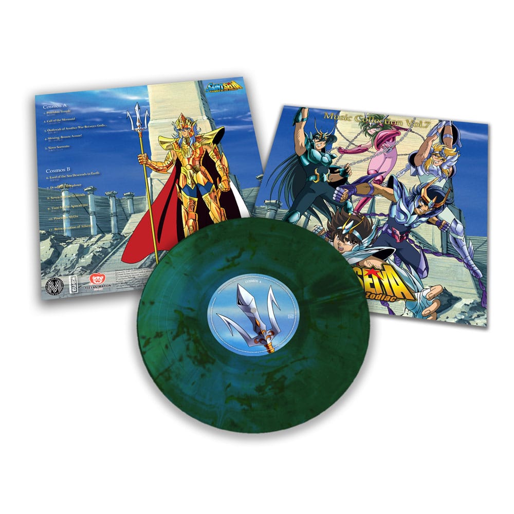 SU ORDINAZIONE Saint Seiya Music Collection Vinyl Vol. 7