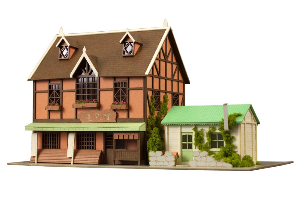 PREORDINE ESAURITO Is the order a rabbit?? 1/150 Paper Model Kit Anitecture Amausaan & Syaro's House 7 cm (3rd-run)