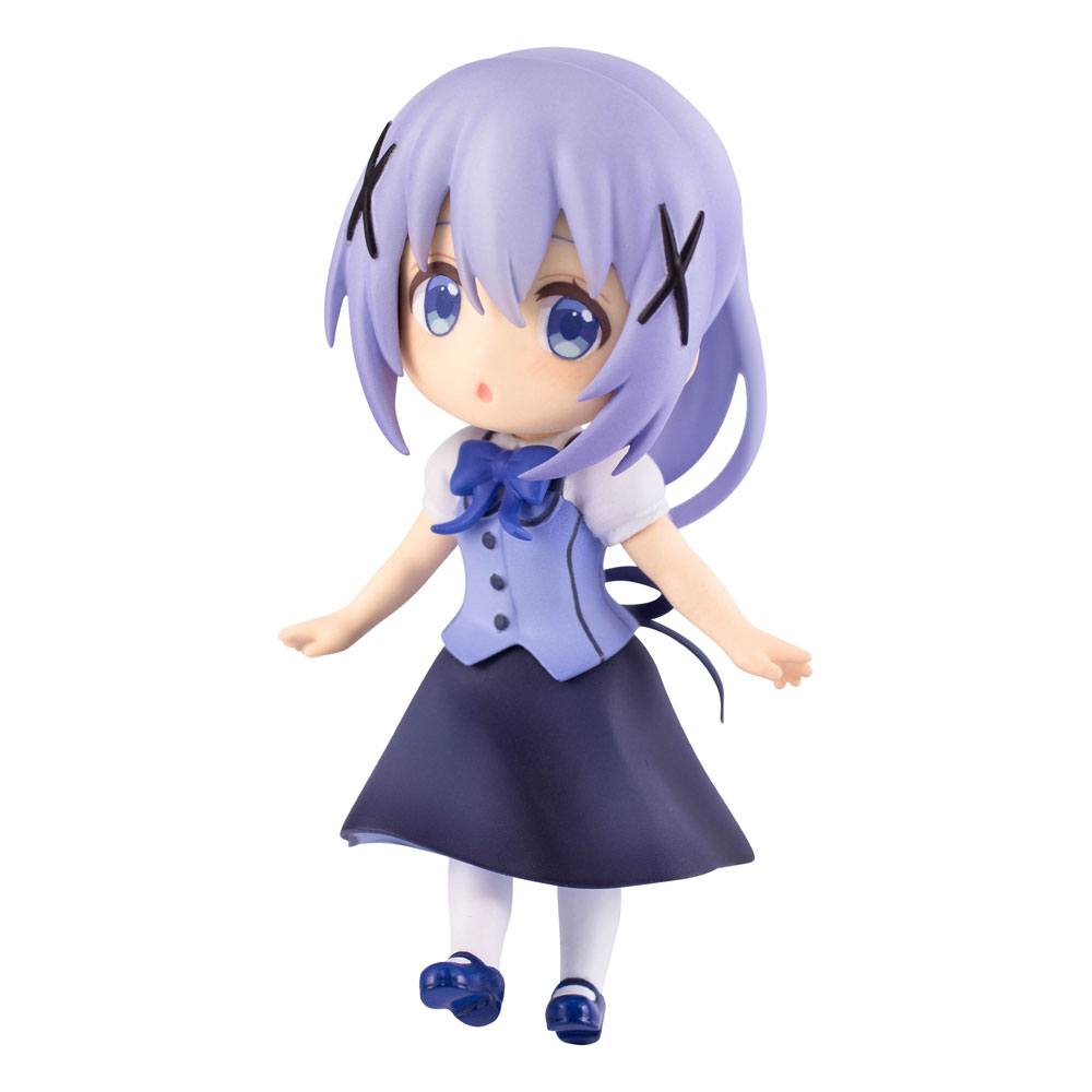 SU ORDINAZIONE Is the Order a Rabbit Bloom PVC Statue Chino (re-run) 6 cm *PREZZO SPECIALE* ESAURITO