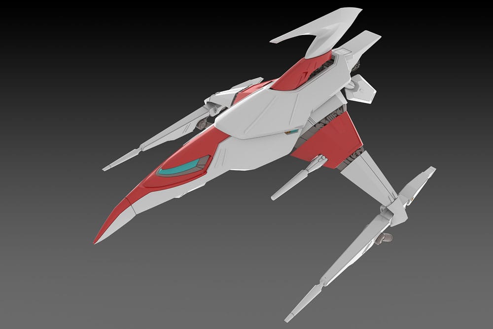 SU ORDINAZIONE Dariusburst CS Core Plastic Kit 1/144 Legend Silver Hawk 3F-1B Space Fighter 14 cm