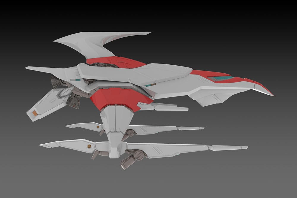SU ORDINAZIONE Dariusburst CS Core Plastic Kit 1/144 Legend Silver Hawk 3F-1B Space Fighter 14 cm