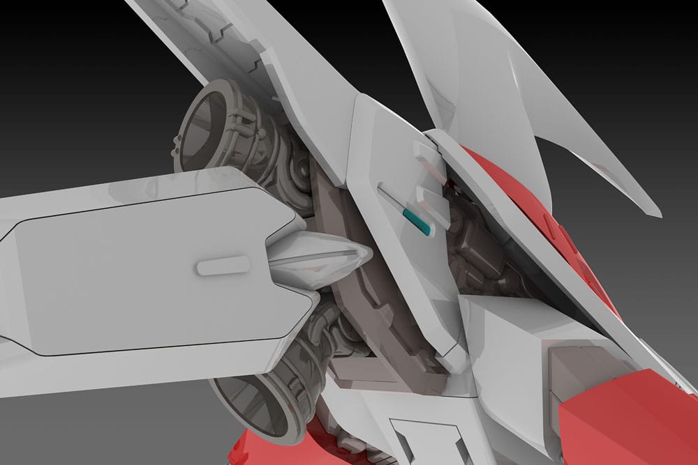 SU ORDINAZIONE Dariusburst CS Core Plastic Kit 1/144 Legend Silver Hawk 3F-1B Space Fighter 14 cm