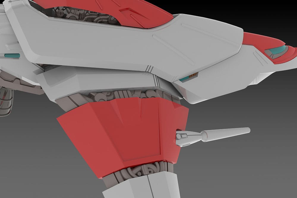 SU ORDINAZIONE Dariusburst CS Core Plastic Kit 1/144 Legend Silver Hawk 3F-1B Space Fighter 14 cm