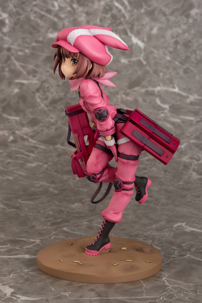 PREORDINE CHIUSO 04/2025 Sword Art Online Alternative Gun Gale Online II Llenn Desert Bullet Ver. 22 cm Statue 1/7 (PREORDINE NON CANCELLABILE)