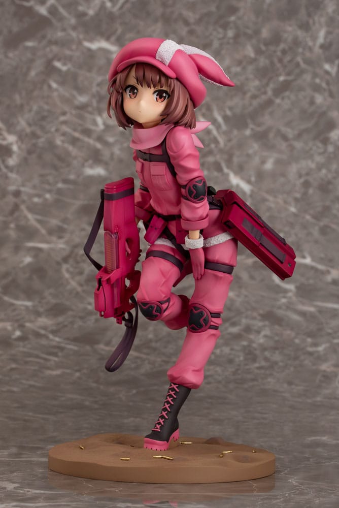 PREORDINE CHIUSO 04/2025 Sword Art Online Alternative Gun Gale Online II Llenn Desert Bullet Ver. 22 cm Statue 1/7 (PREORDINE NON CANCELLABILE)