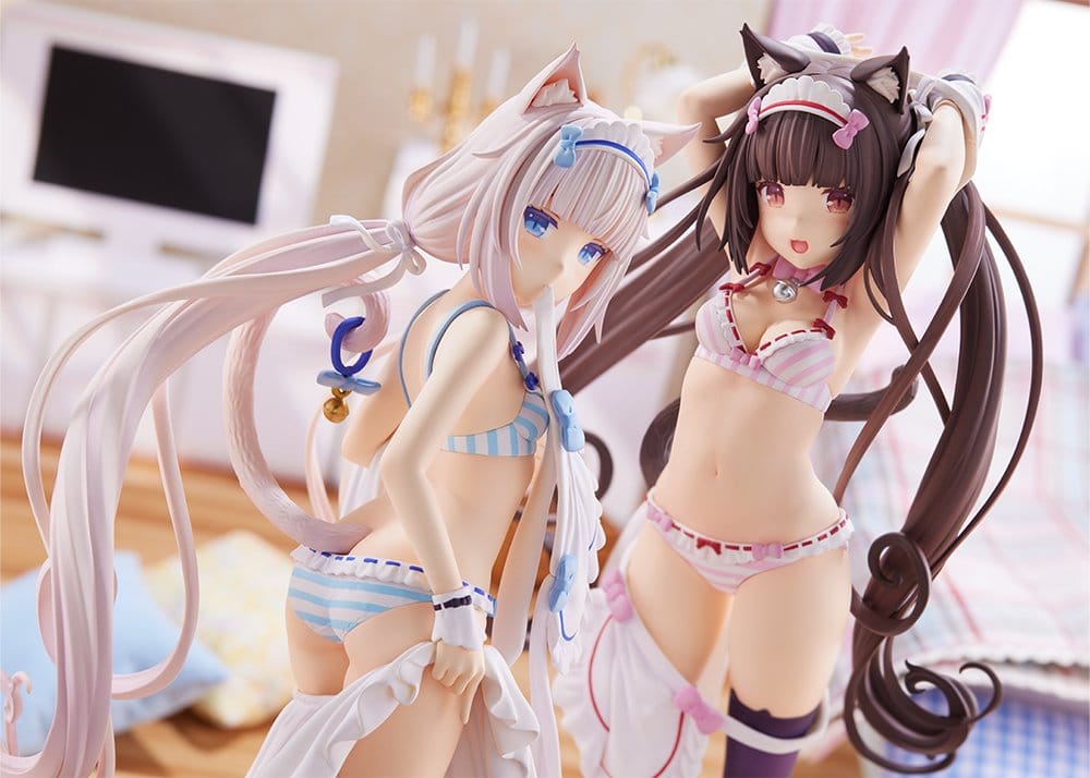 PREORDINE+ 01/2027 Nekopara PVC Figure 1/7 Vanilla Dress up time 24 cm