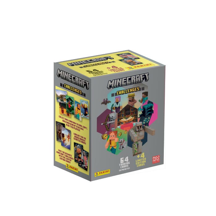 SU ORDINAZIONE Minecraft - Challenges Trading Cards Mega Box *German Version*