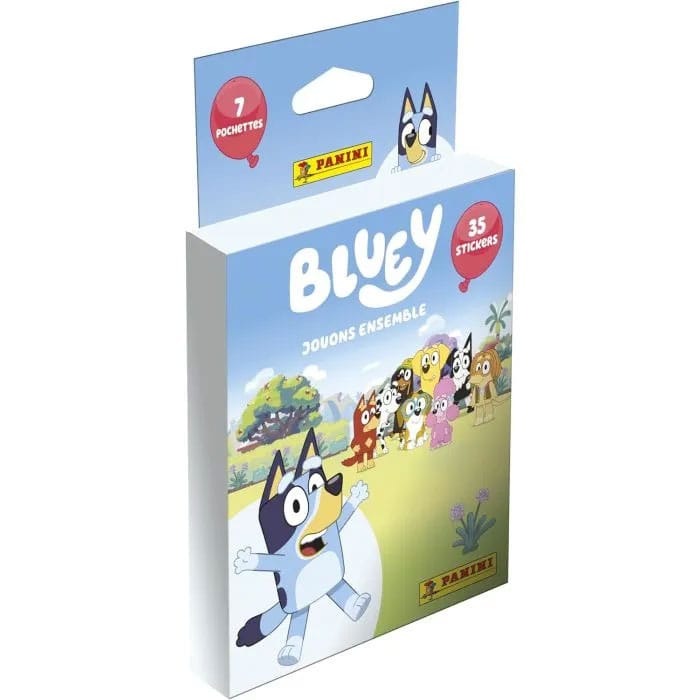MADE TO ORDER Bluey Spaß mit Freunden Sticker Collection Eco-Blister *German Version*