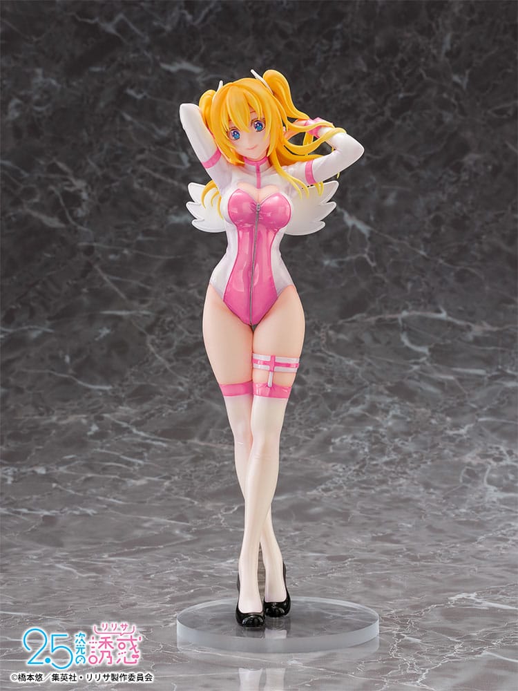 PREORDINE 12/2025 2.5 Dimensional Seduction Statue 1/7 Liliel Angel School spin-off Training Suit/Ririsa 25 cm (PREORDINE NON CANCELLABILE)