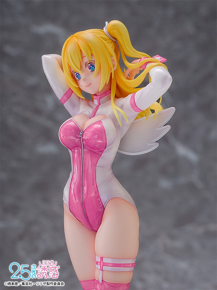 PREORDINE 12/2025 2.5 Dimensional Seduction Statue 1/7 Liliel Angel School spin-off Training Suit/Ririsa 25 cm (PREORDINE NON CANCELLABILE)