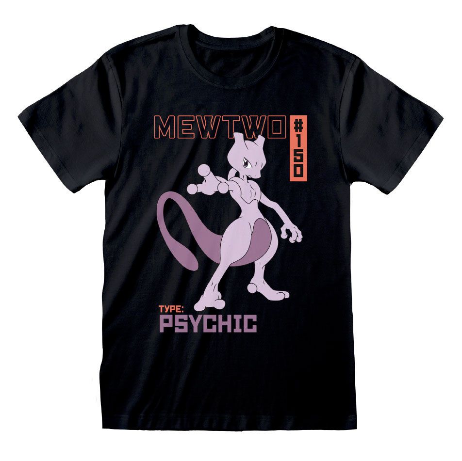 AUF BESTELLUNG Pokemon T-Shirt Mewtwo Größe S