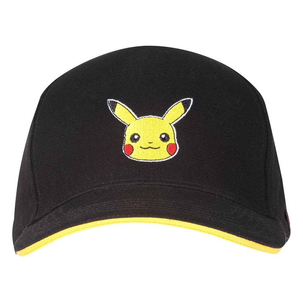 SU ORDINAZIONE Pokemon Curved Bill Cap Pikachu Badge