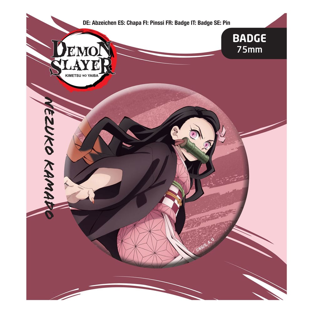 MADE TO ORDER Demon Slayer: Kimetsu no Yaiba Pin Badge Nezuko Kamado