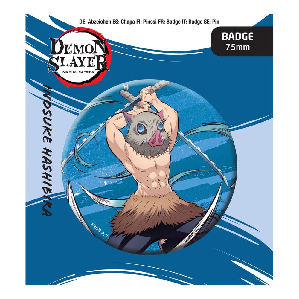 SU ORDINAZIONE Demon Slayer: Kimetsu no Yaiba Pin Badge Inosuke Hashibira