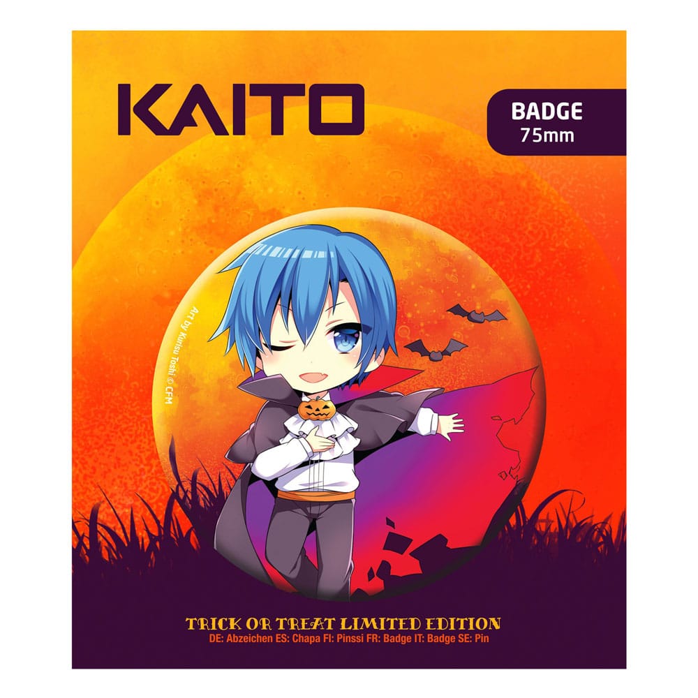 Hatsune Miku Pin Badge Halloween Limited Edition Kaito *SPECIAL PRICE*