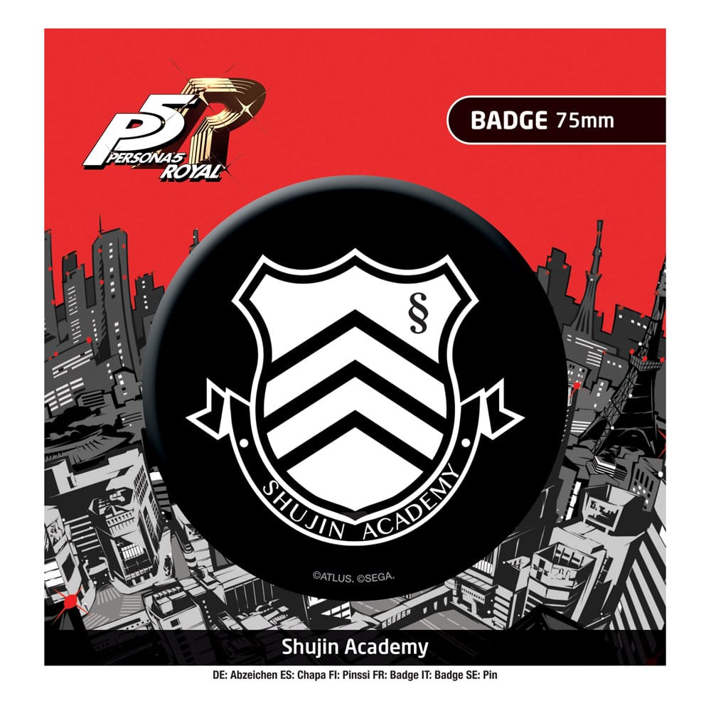 MADE TO ORDER Persona 5 Royal Pin Badge Shujin Academy