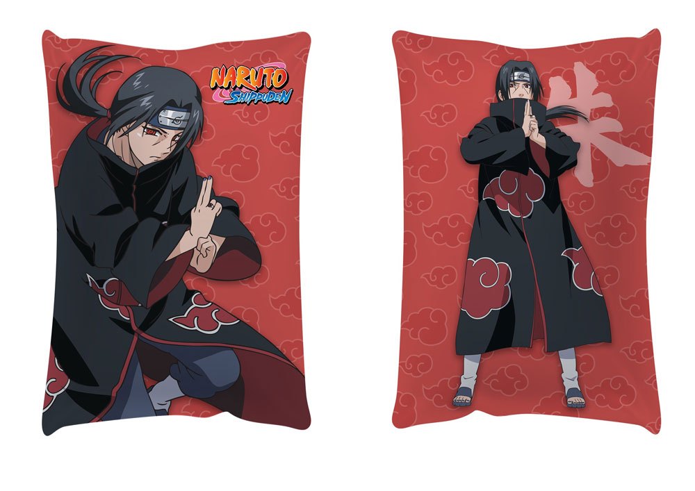 SU ORDINAZIONE Naruto Shippuden Pillow Itachi Uchiha 50 x 33 cm