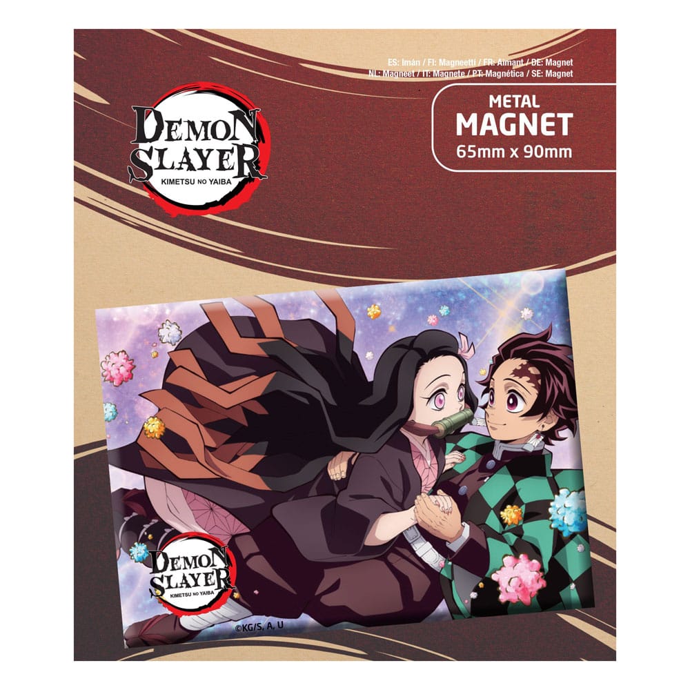 AUF BESTELLUNG Dämonentöter: Kimetsu no Yaiba Kühlschrankmagnet Tanjiro & Nezuko