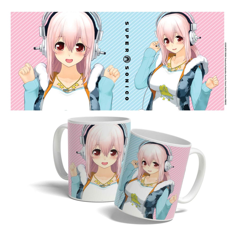 MADE TO ORDER Super Sonico Mug Super Sonico Hoodie 325 ml