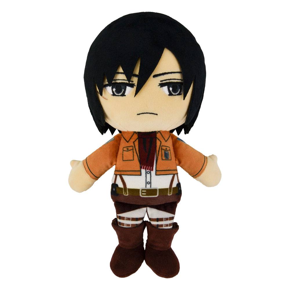 MADE TO ORDER Attack on Titan Cuteforme Plush Figure Mikasa Ackermann 26 cm