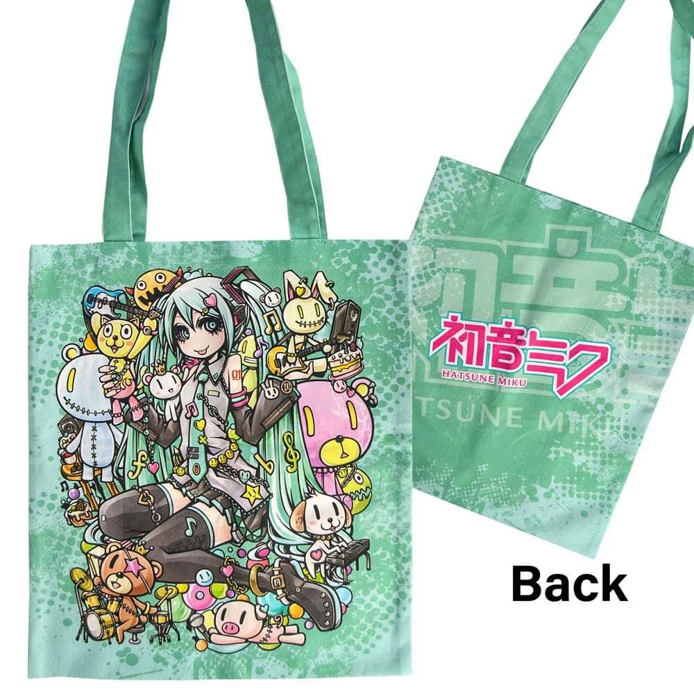 MADE TO ORDER Hatsune Miku Tote Bag Hatsune Miku & Wild Friends