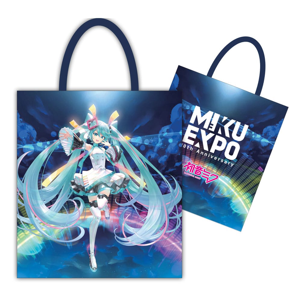 Auf Bestellung gefertigte Hatsune Miku Tragetasche, Miku Expo 10-jähriges Jubiläum, Artwork von Kei Ver. Limitierte Auflage, AUSVERKAUFT