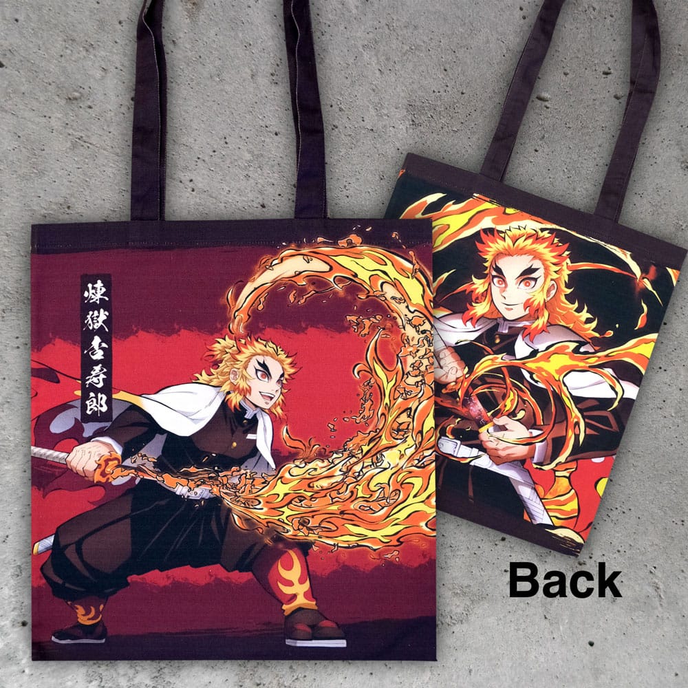 MADE TO ORDER Demon Slayer: Kimetsu no Yaiba Tote Bag Kyojuro Rengoku