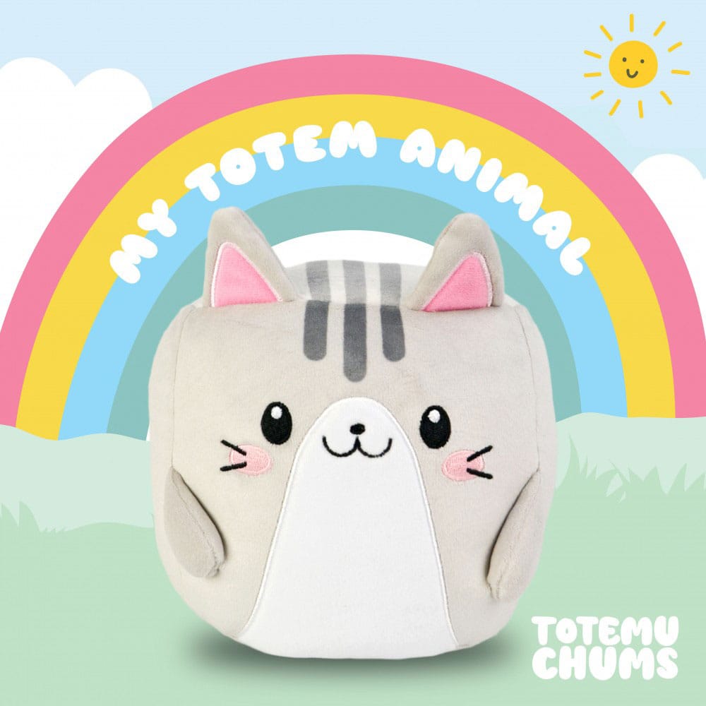 SU ORDINAZIONE Totemu Chums Cute ´n´ Kawaii Plush Figure Cat 19 cm