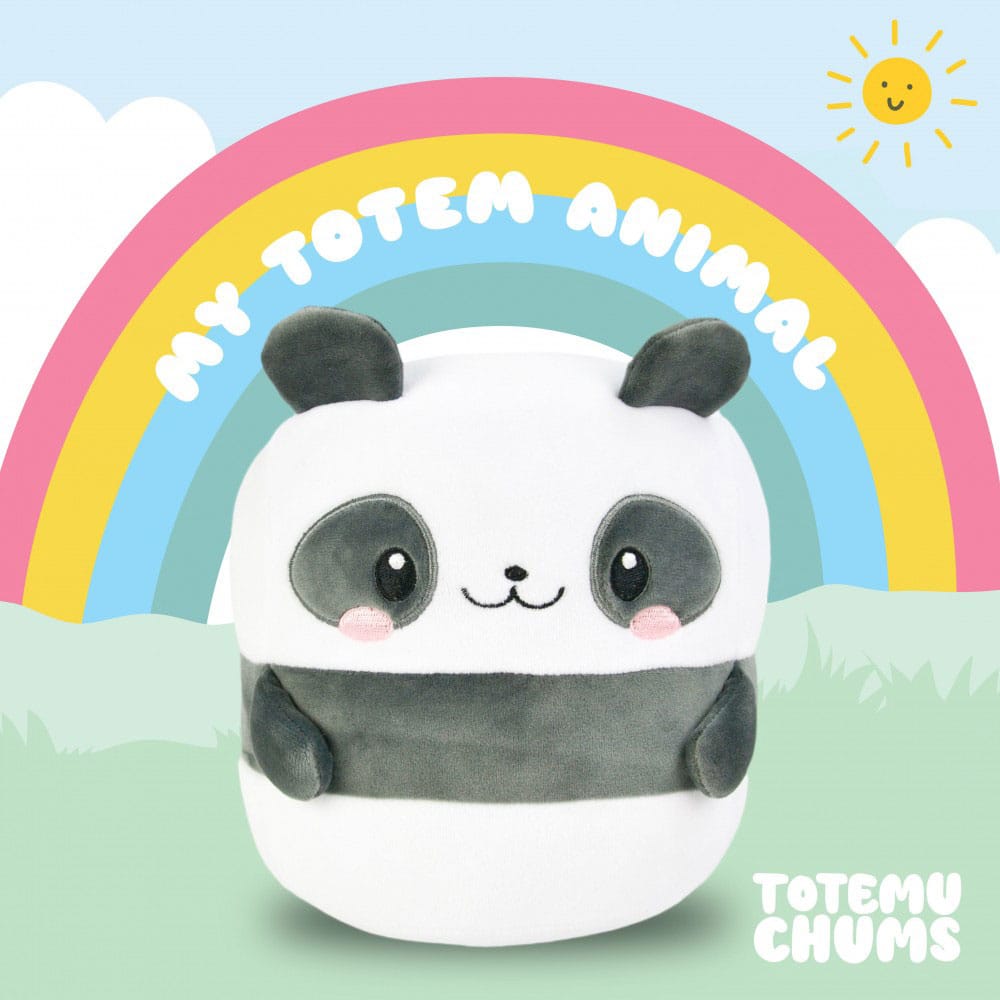 🧪 LAB | SU ORDINAZIONE Totemu Chums Cute ´n´ Kawaii Plush Figure Panda 19 cm