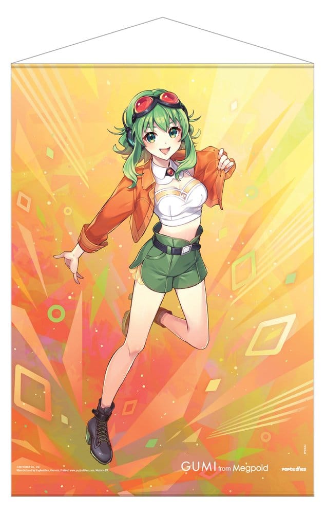 SU ORDINAZIONE Vocaloid Megpoid Wallscroll Gumi V6 version 50 x 70 cm