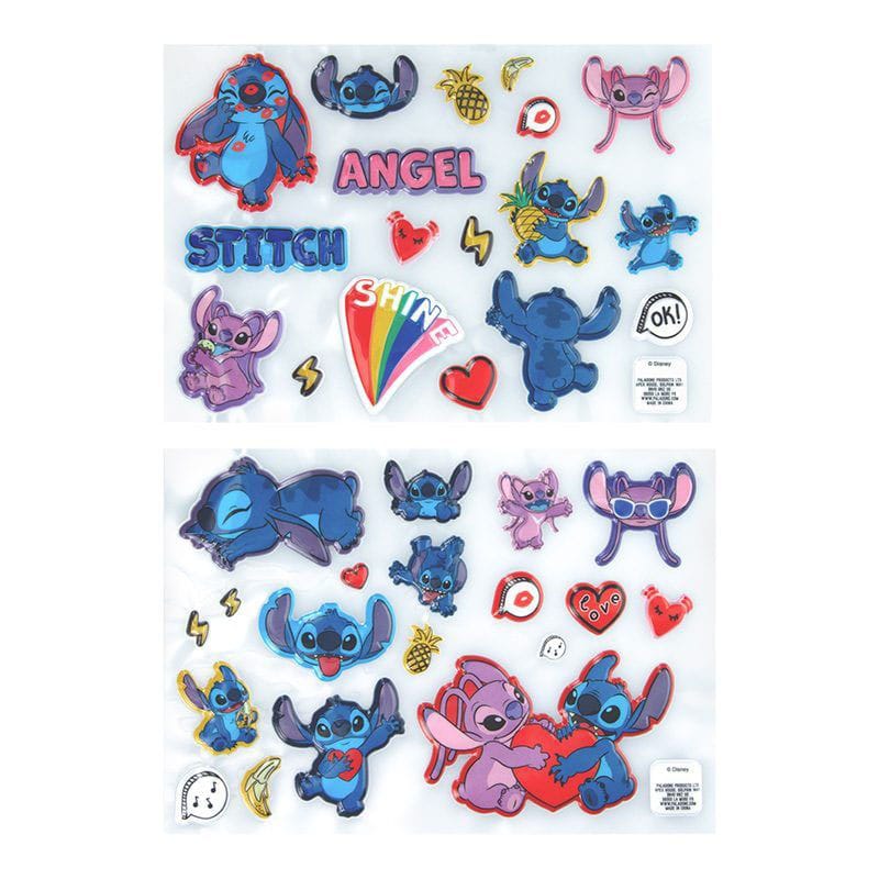 AUF BESTELLUNG Lilo & Stitch 3D Vinyl Sticker Set Stitch