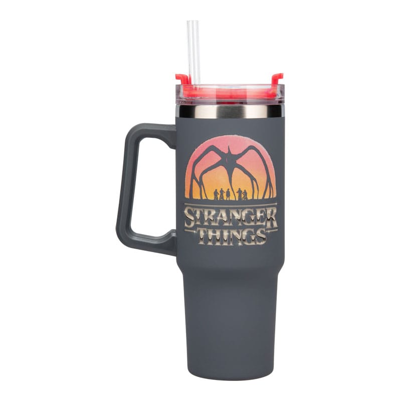 🧪 LAB | SU ORDINAZIONE Stranger Things 5 Drinking cup with straw 900 ml