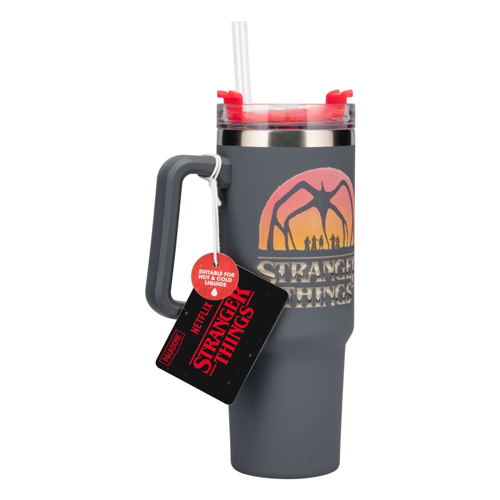 🧪 LAB | SU ORDINAZIONE Stranger Things 5 Drinking cup with straw 900 ml
