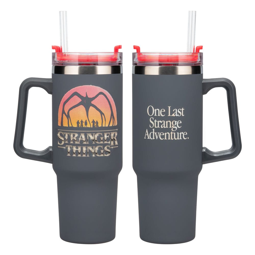 🧪 LAB | SU ORDINAZIONE Stranger Things 5 Drinking cup with straw 900 ml