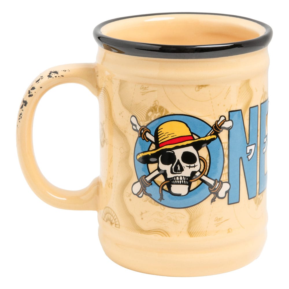 SU ORDINAZIONE One Piece Shaped Mug Jolly Roger