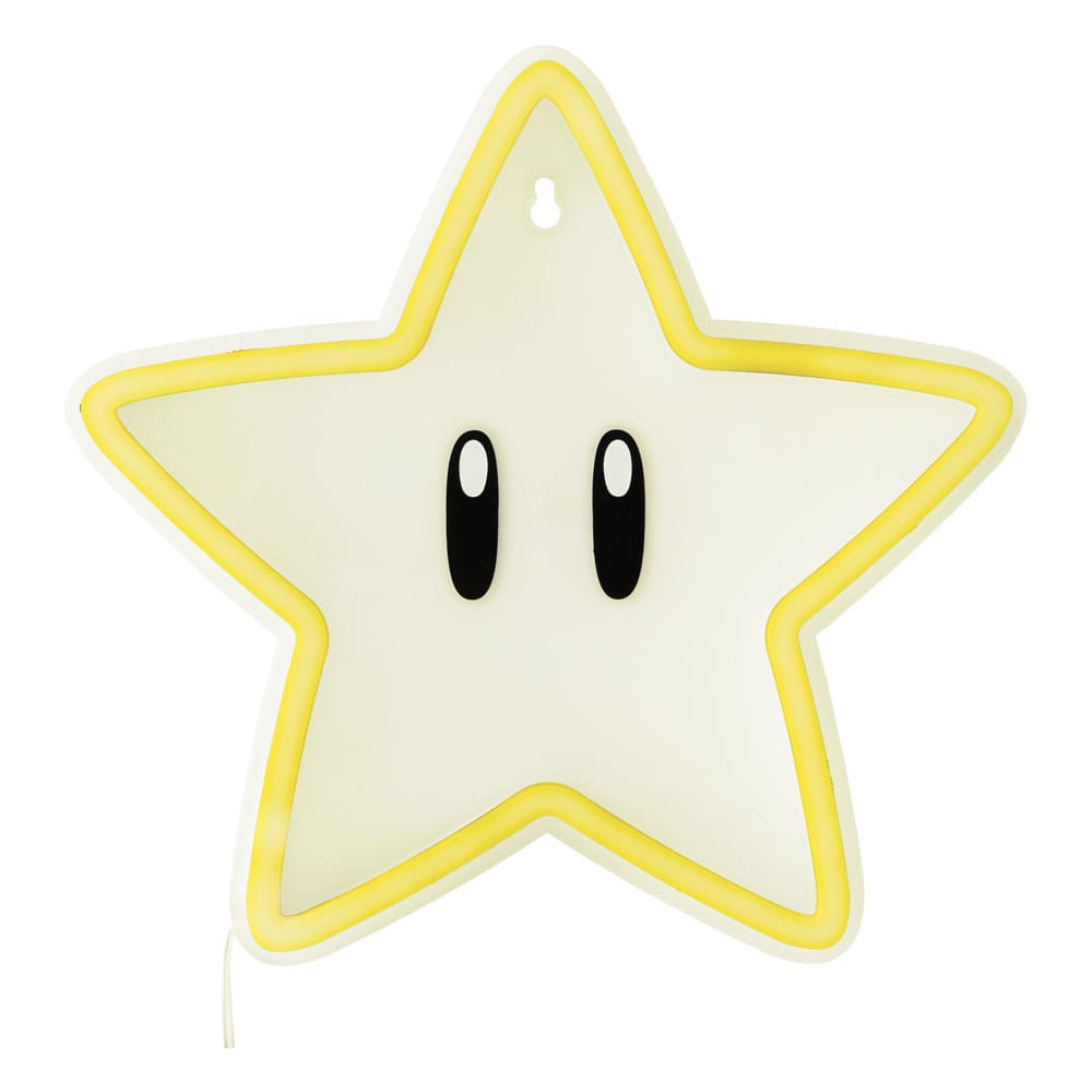SU ORDINAZIONE Super Mario LED Wall Lamp Light Super Star Neon