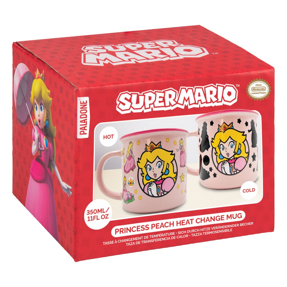 🧪 LAB | SU ORDINAZIONE Super Mario Heat Change Mug Princess Peach
