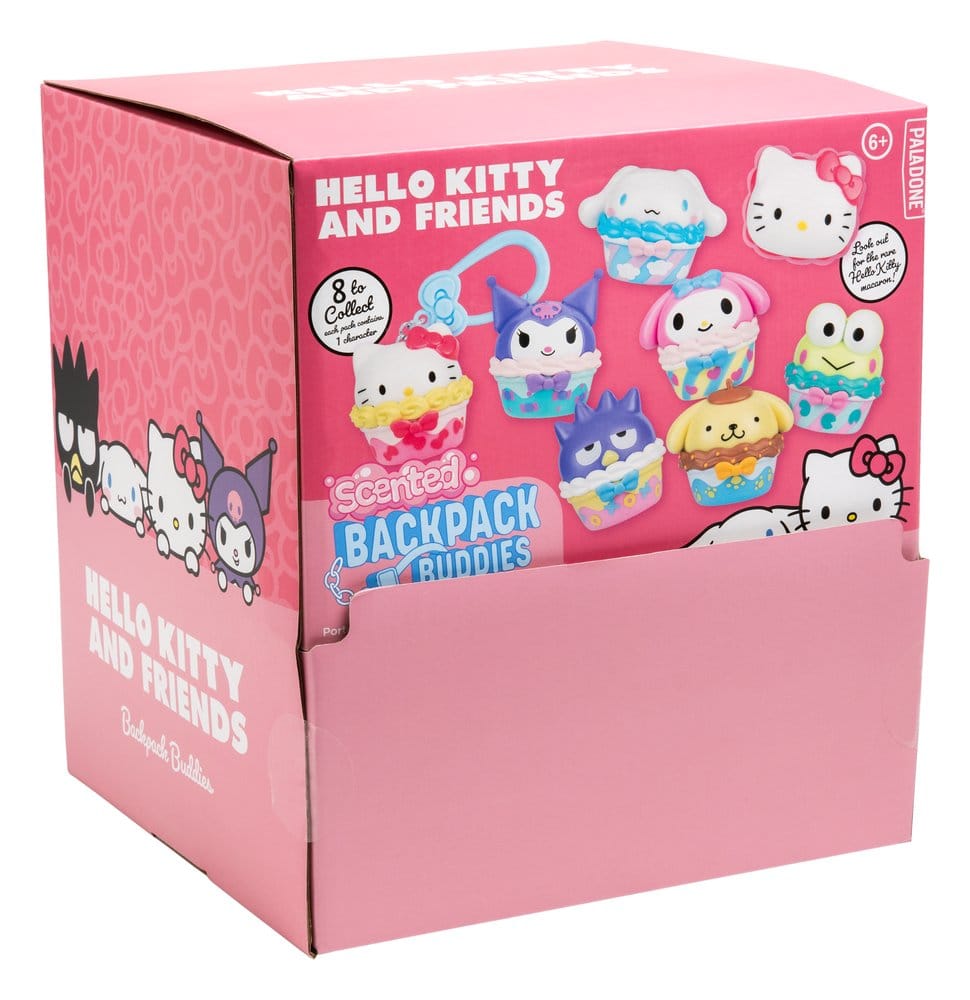 SU ORDINAZIONE Sanrio Friends Sweet Treats Bag Clips Blind Box Assortment Hello Kitty (24)