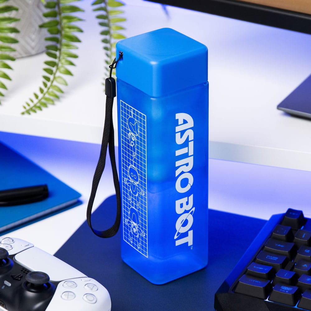 MADE TO ORDER Astro Bot Metal Water Bottle Astro Bot Logo 500 ml