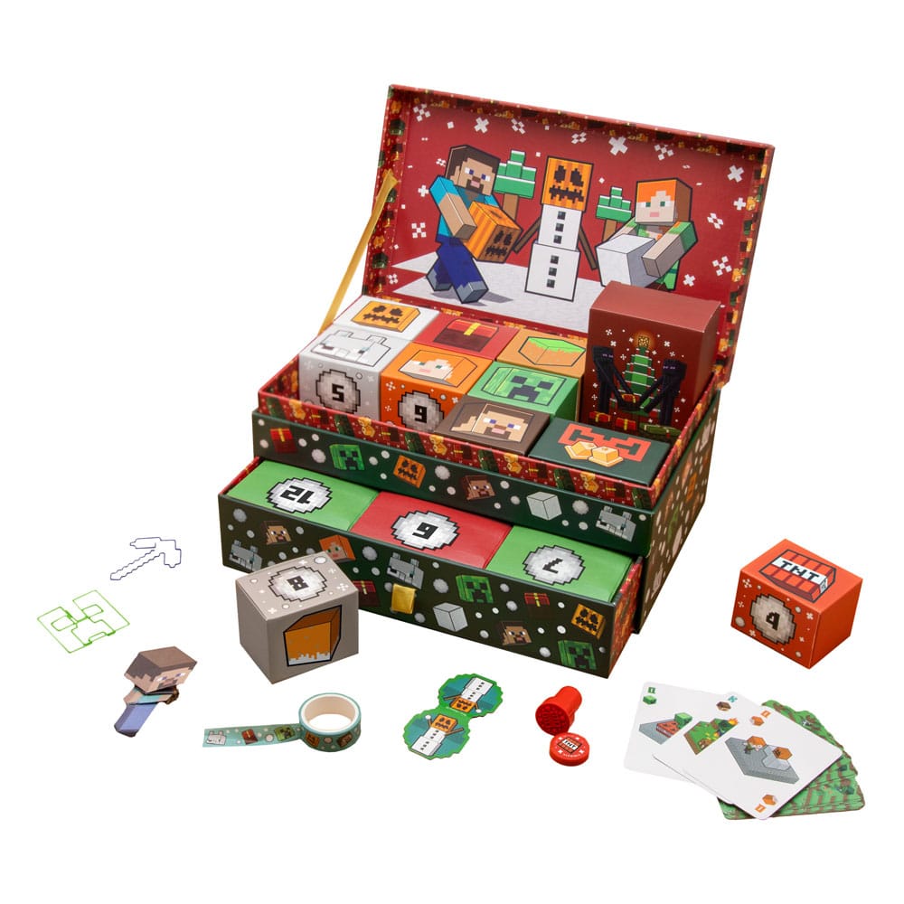 SU ORDINAZIONE Minecraft Advent Calendar Keepsake Box Advent Calendar