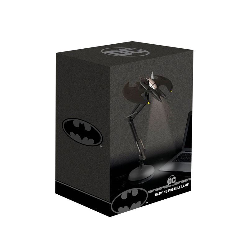 Batman Schreibtischlampe, verstellbar, Batwing-Design, 60 cm, auf Bestellung gefertigt