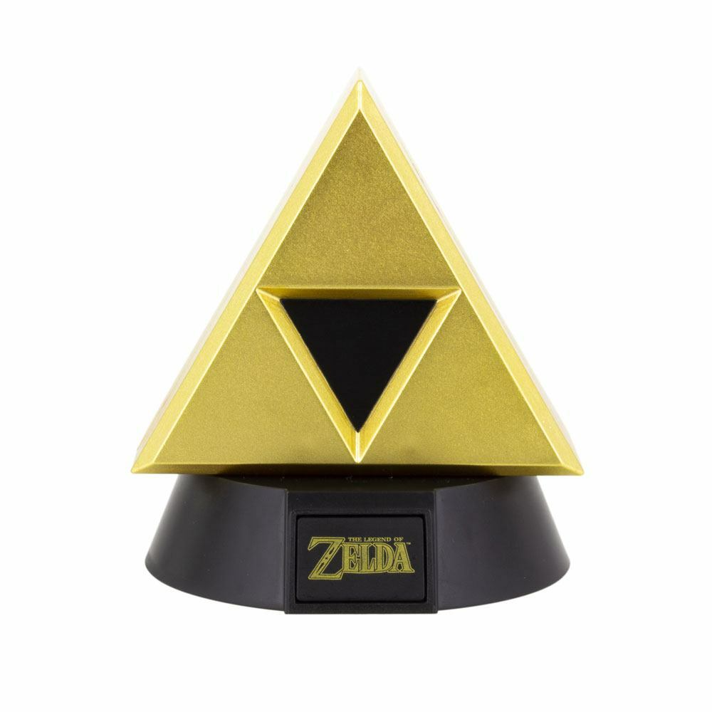 IN STOCK Lampada The Legend of Zelda 3D Gold Triforce 10 cm