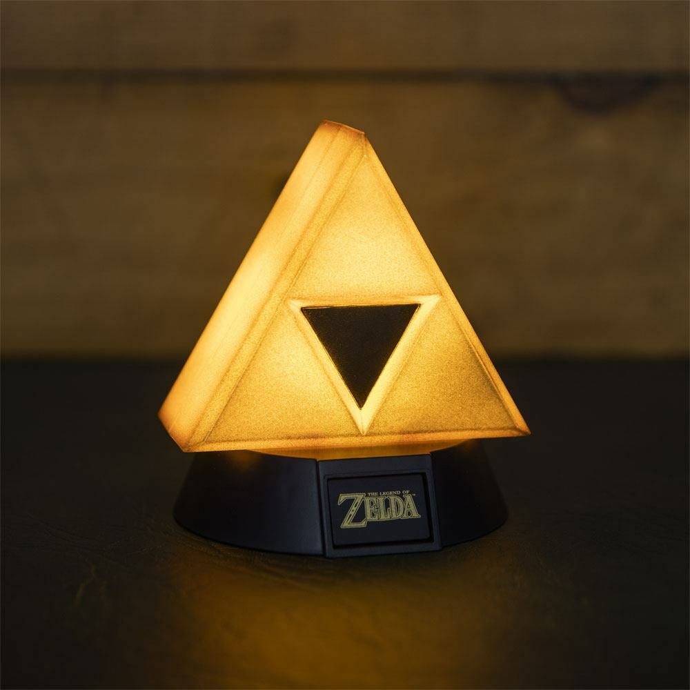 IN STOCK Lampada The Legend of Zelda 3D Gold Triforce 10 cm