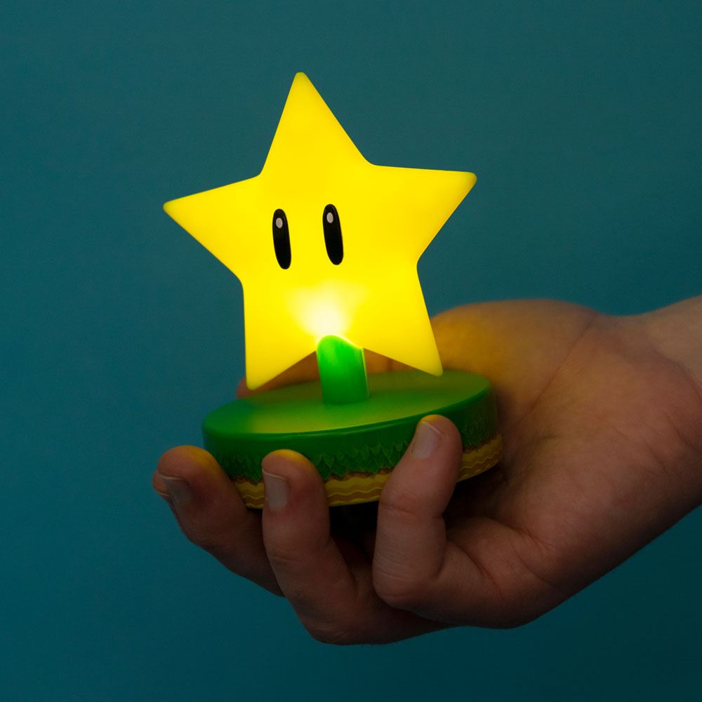 AUF BESTELLUNG gefertigtes Super Mario Icon Light Super Star (V2)