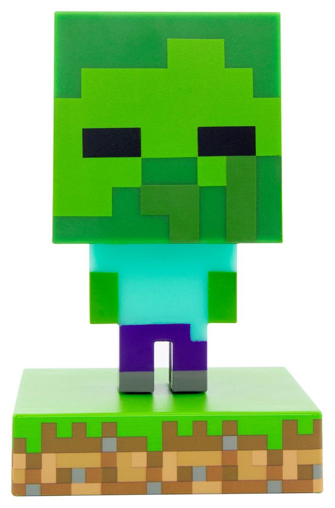 Minecraft 3D-Zombie-Symbol (Licht) – Sonderpreis – Ausverkauft